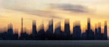 City Shadows Across The Water