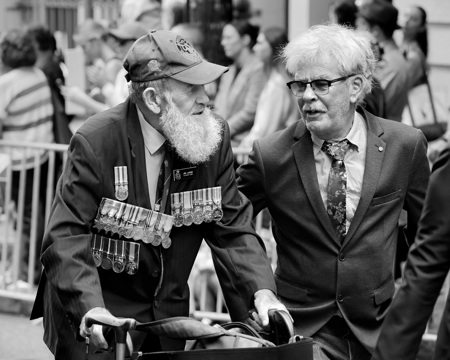 Anzac Mates Catching Up