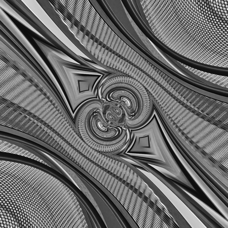 School Stairway Abstract