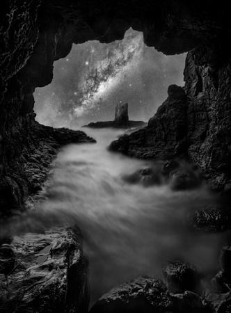 Twilight At Cave Cathedral Rocks 2