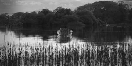 A Boat On The Lough Leane