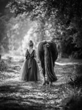 Gentle Swaying Of Dress And Tail