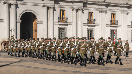Changing The Guard Santiago