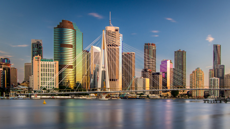 Pastel Rise Over Steel