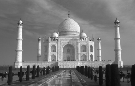 Sunlit Taj Mahal