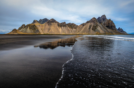 The Dramatic Peaks Of Vestrahorn Mountain