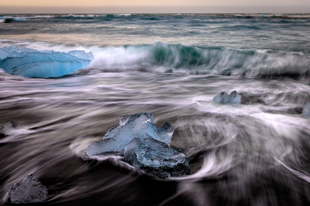 Ice Like Diamonds, Waves Like Silk