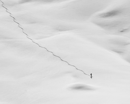 Lone Skier