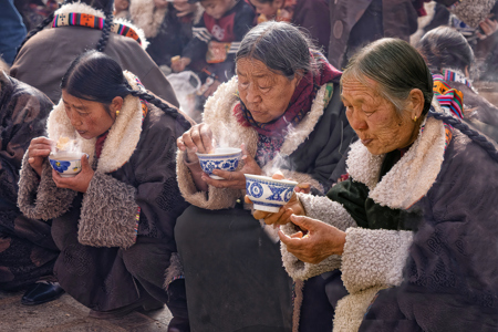 Three Tibetan Women