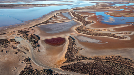 Pattens Over Lake Tyrrel