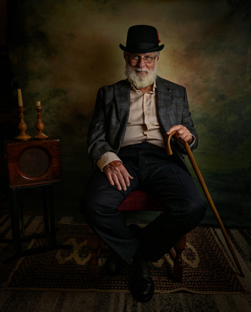 Gent With Bowler Hat