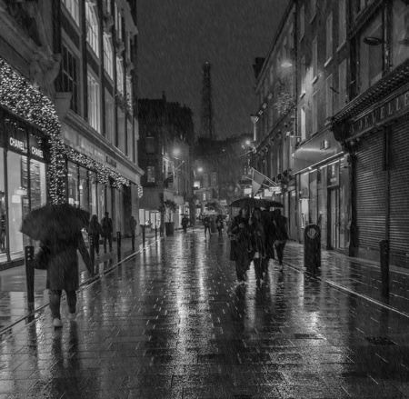 Rainy Night In The City