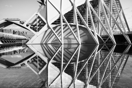 Light And Concrete Reflections