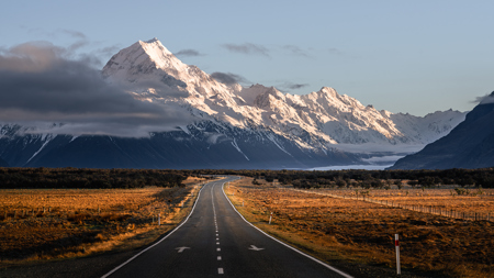 Morning Light Mt Cook
