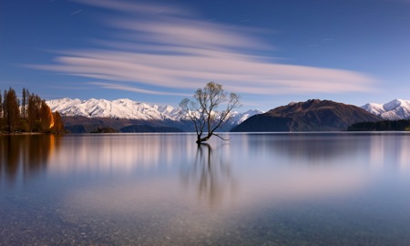 Lake Wanaka By Moonlight