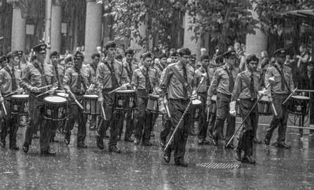 Marching In The Rain