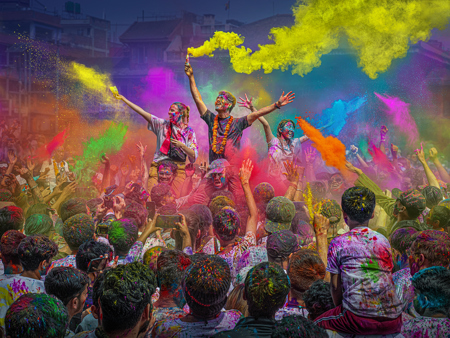 Joyful Holi Festival