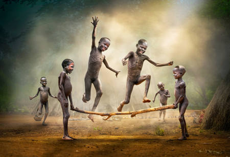 Tribal Children Games 002