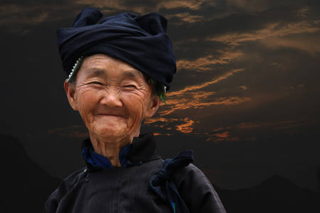 Old Lady In The Highlands No6