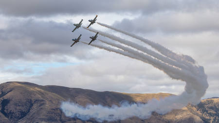 Fighter Jets Formation Flying