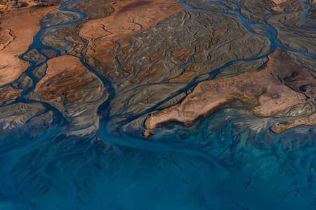 Natures Patern Above And Below