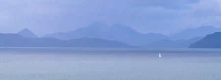 Drifting Through Blue