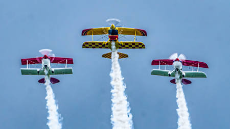 3 Biplanes