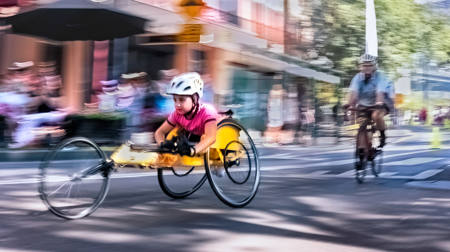 Brydi At Ozday10k Wheelchair Race 5