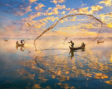 Cast Net Fishing 2
