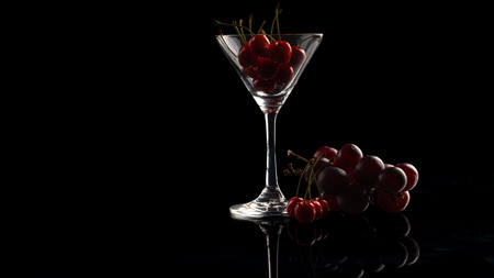 Grapes And Glass