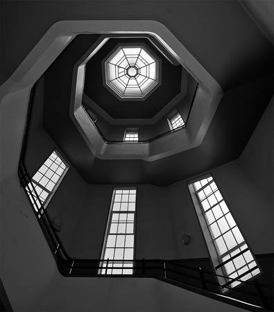 Stairway And Windows