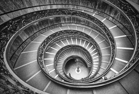 Vatican Museum Circular Stairway