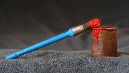 Rusted Paint Can