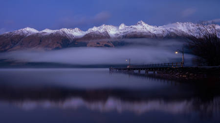 Blue Hour In Glenorchy