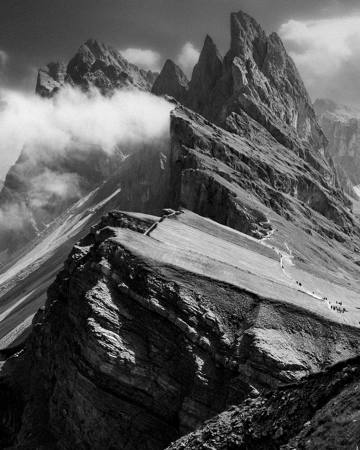 Path Through The Dolomites