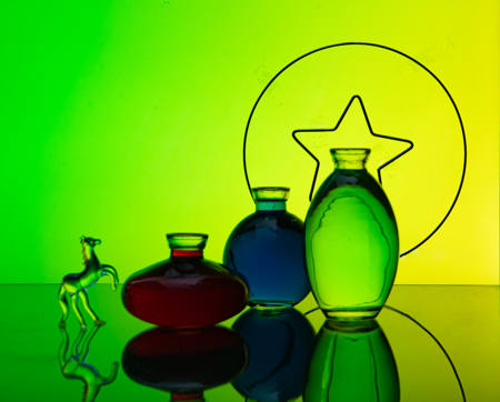 Bottled Colorful Liquids 5512
