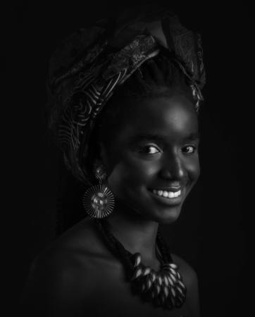 Happy African Girl