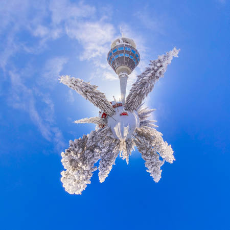 Snow-Covered Tower 1