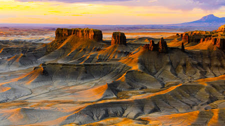 Moonscape Sunrise