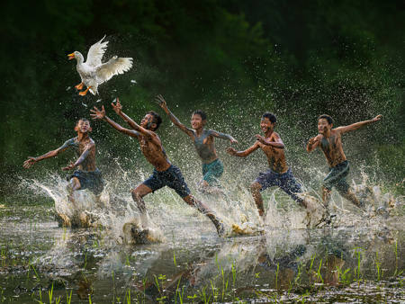 Catching A Duck 1