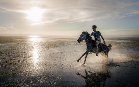 Riding Into The Sunset