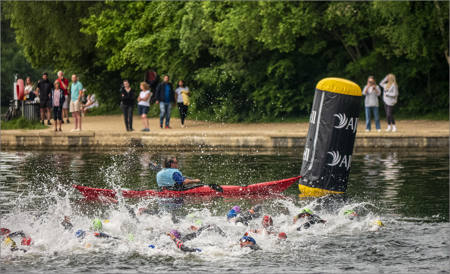 Swimmers And Spectators