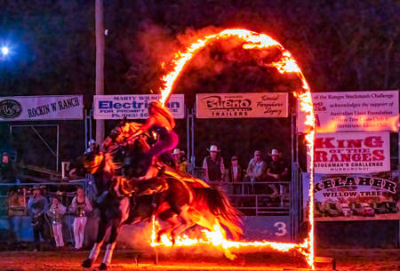 Murrurundi Cowgirl On Fire 3