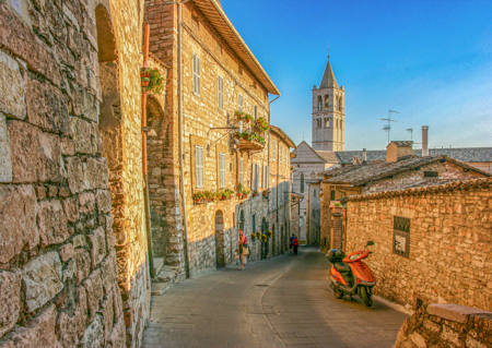 Assisi Postcard