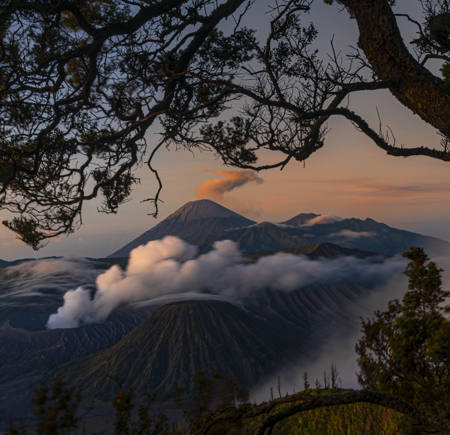 Cloud Fire Lotus Volcano Bromo 32