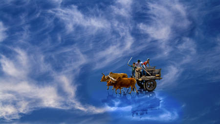 The Peasant In Sky