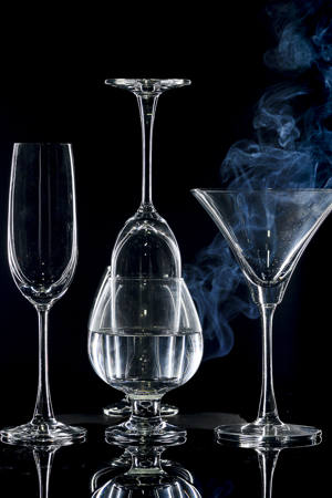 Smoke And Glassware Creative 1