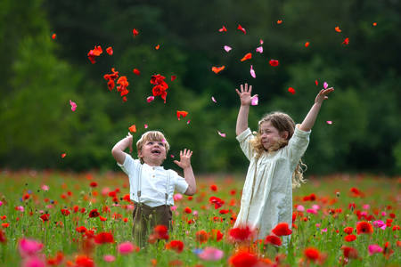 Poppy Field Children