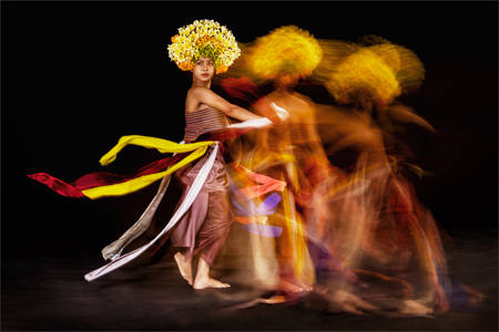 Legong Dance Motion-Bali-442