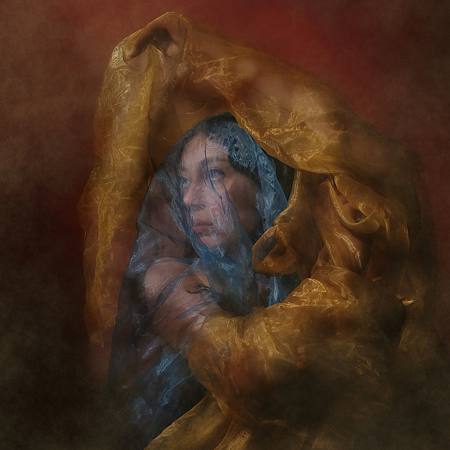 Covered In Blue And Gold